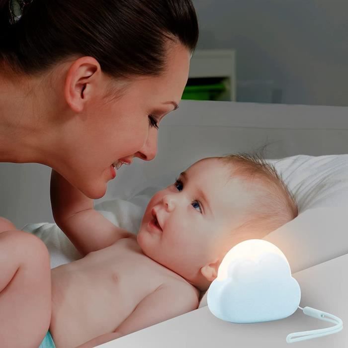 Veilleuse Enfant Nuages, Lot De 3, Lampe De Nuit Bébé Nomade, Veilleuse  Maternité Pour Allaitement, Lampe Chevet Rechargeable[u103] - Cdiscount  Maison