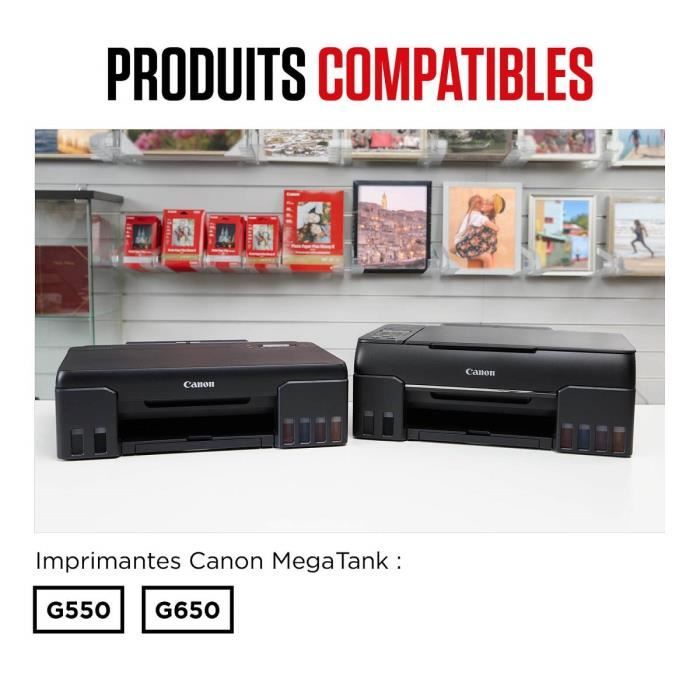 Canon - PG-540 XL & CL-541 XL - Cartouches d'Encre - 50 feuilles de papier  photo Noir et Multiclolre - 10x15 cm - Cdiscount Informatique