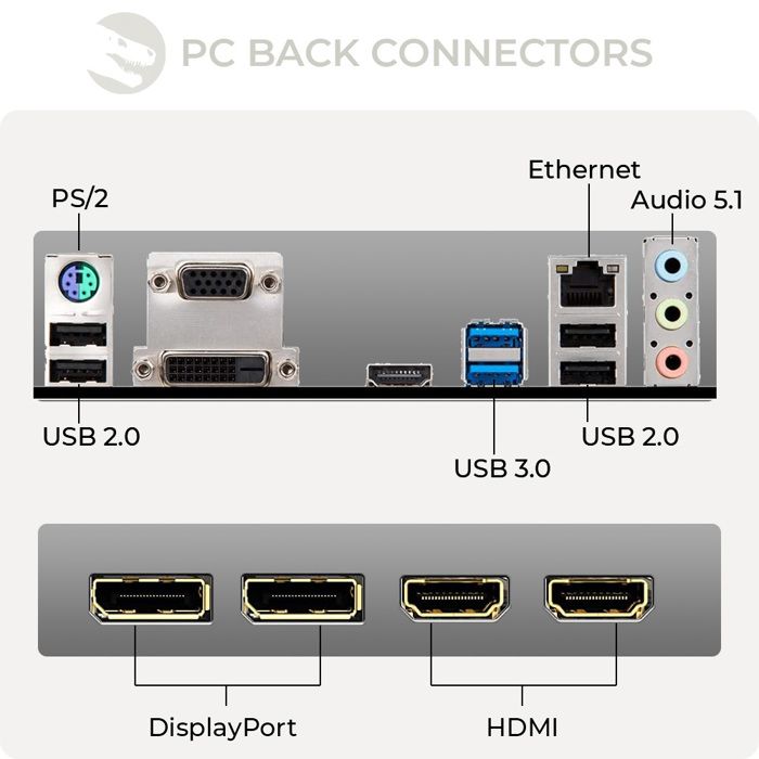 PC Gaming, Intel i5, GTX 1660, 480Go SSD, 2To3