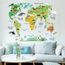 Ym Stickers Muraux Autocollant Carte Du Monde Decoration Chambre Enfant Ymprm824a0953 Achat Vente Stickers Cdiscount