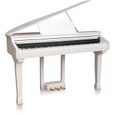DELSON Piano adagio type crapaud blanc 88 touches-0