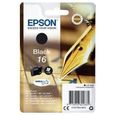 EPSON Cartouche d'encre 16 Noir - Plume (C13T16214022)-0