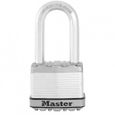 Cadenas de sécurité - MASTER LOCK - Excell M5EURDLH - Anse haute - 50mm - 4 clés-0