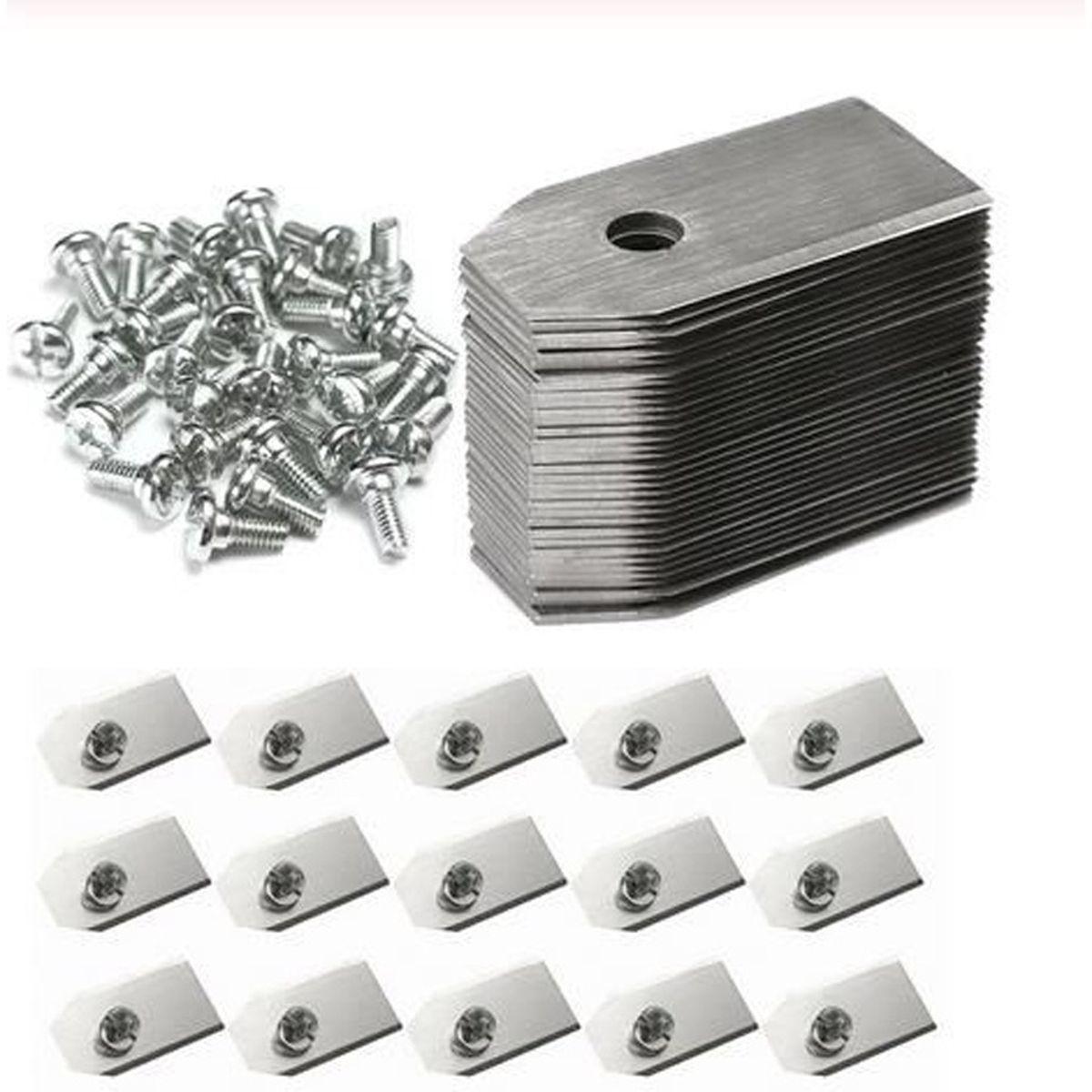 r75li vis pour Gardena r50li 30x Lames couteau acier 0,75mm r70li