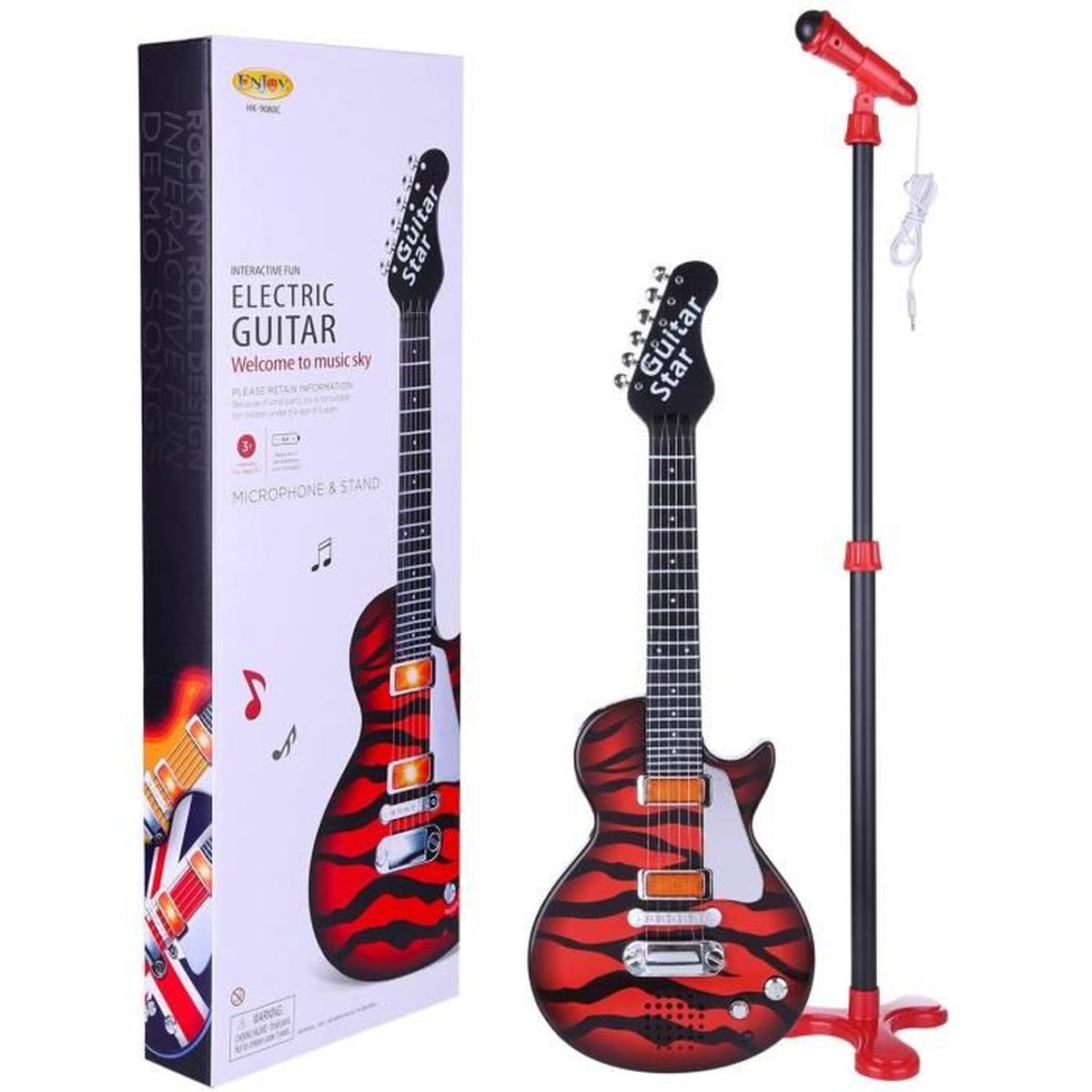Iika Guitare Enfant Avec Microphone Micro Karaok Jnstrument De Musique Jouet Cadeau De Noel Pour Bebe De Plus De 3 Ans Cdiscount Instruments De Musique Iika Guitare Enfant Avec Microphone Micro Karaok Jnstrument De Musique Jouet Cadeau De Noel Pour Bebe De Plus De 3 Ans Cdiscount Instruments De Musique