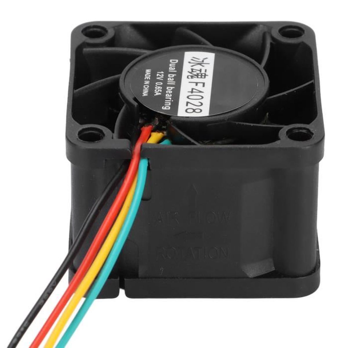 YOSOO Ventilateurs de boîtier PC Ventilateurs de boîtier de PC 16000 tr/min deux roulements à