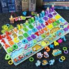 SOGIOL jeux montessori 2 3 4 5 ans,jeux educatif 3 ans,Apprendre à Compter et Les Couleurs jouet enfant 3 ans,Puzzles en Bois cadeau