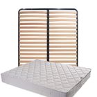 KING OF DREAMS Matelas Tissu Ignifuge 140x200 Sommier Dmont Pieds - Hauteur 25 cm - Confort Ferme - Mousse Extrmement Durable Poli