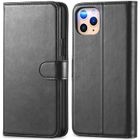 Coque iPhone 11 Pro Max - Etui Portefeuille de Protection Cuir PU Premium Anti Choc, [Support Housse Rabat] Porte-monnaie - Top4pc