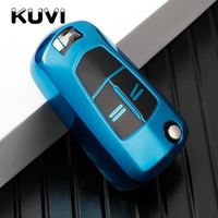 Coque clé,Étui pour clé de voiture en TPU, couverture complète pour Vauxhall, Opel, Corsa, Astra, Vectra, Signum, 2 - Type blue