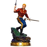 Iron Studios Defenders of the Earth - Flash Gordon Statue Figurine Deluxe Art Scale 1/10