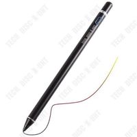 TD® Crayon de pomme de charge USB noir Apple iPad stylo à écran tactile stylo capacitif actif universel adapté pour portable