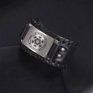 CHAINE DE CHEVILLE Bracelet Sept Archange pour homme - Cube de Metatr