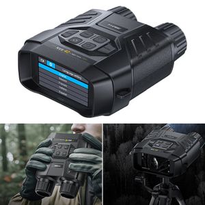 Jumelles Vision Nocturne HD 500m Militaire –Zoom 12x & Batterie Longue – Chasse Camera