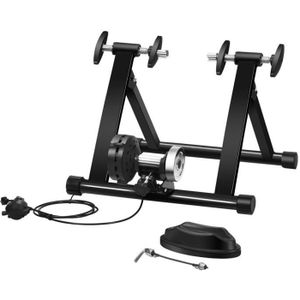 HOME TRAINER COSTWAY Home Traîner Magnétique avec Fil pour Roue