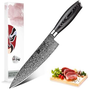 Kotai Couteau De Cuisine Professionnel Martele Aiguise A La Main Acier Inoxydable Japonais Ultra Tranchant Garanti A Vie Achat Vente Couteau De Cuisine Kotai Couteau De Chef Cdiscount