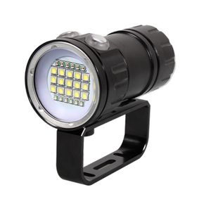 Lampe Frontale De Plongée LED Rechargeable - Étanche IPX8 Jusqu'à 80 M - Portée 350 M - Pour Plongée, Exploration