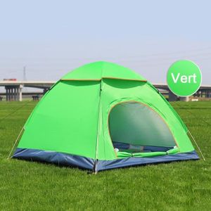 TENTE DE CAMPING Tente Pop-up Instantanée Sans Montage 2 Places Ver