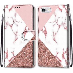 Slynmax Coque iPhone 6 Plus 6s Plus Étui 6s Plus Étui Porcelaine Bleue et Blanche Motif Housse en Cuir Ultra-Mince avec La Fonction avec Porte-Cartes pour Apple iPhone 6 Plus 