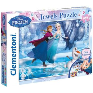 PUZZLE Puzzle Bijoux La Reine des Neiges - Clementoni - 1