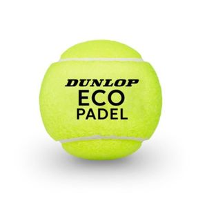 BALLE DE PADEL Balle de padel Dunlop Eco Padel EU - jaune - TU