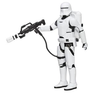 FIGURINE - PERSONNAGE Figurine Flametrooper du Premier Ordre - HASBRO - Star Wars - 2 accessoires - 30 cm