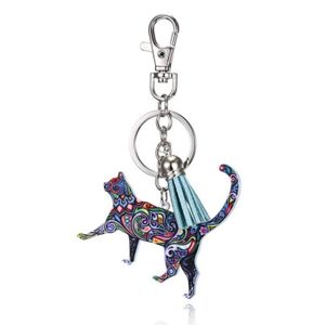 OuYou Porte-cl/és Sac /à Main Pendentif Voiture D/écoration Porte-cl/és Pendentif Forme dours Sac Mignon Charme de Bourse