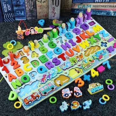 Jeu Montessori Dinosaure En Bois - Jouet Éducatif 2-6 Ans Garçon Fille - Smart Games Construction