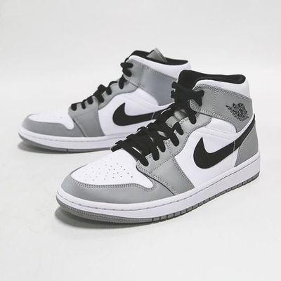 air jordan 1 mid light smoke grey jd sports