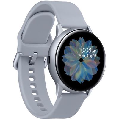Samsung Smartwatch Galaxy Watch Active 2 montre intelligente Argent SAMOLED 3 02 cm 1.19 GPS satellite Cdiscount Telephonie