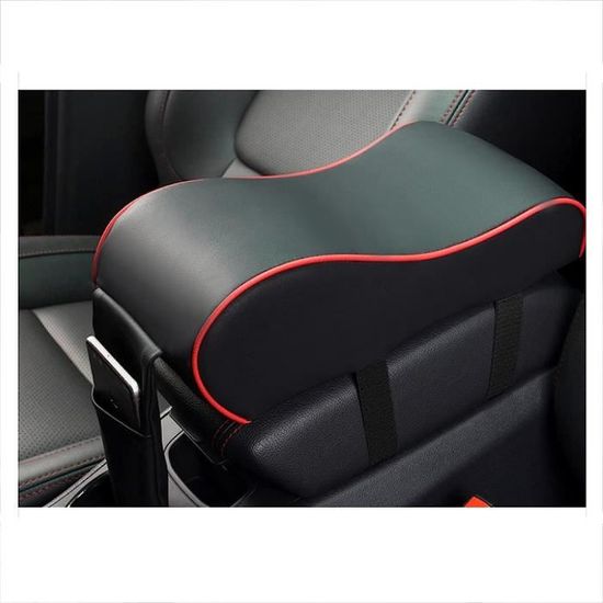 Coussin D’accoudoir Universel Voiture – Noir, Avec Poches De Rangement, Pour Plus De Confort Et D’organisation En Voiture, Camion Ou SUV