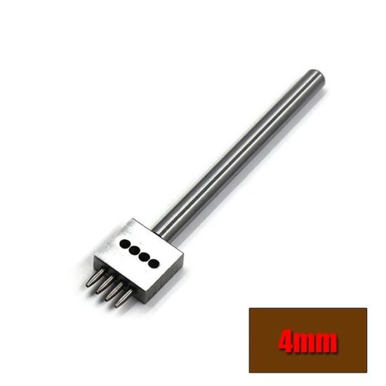 Lot De 3 Emporte-Pièces Cœur Pour Cuir - Acier Rapid - Différentes Tailles - Avec Boîte De Rangement