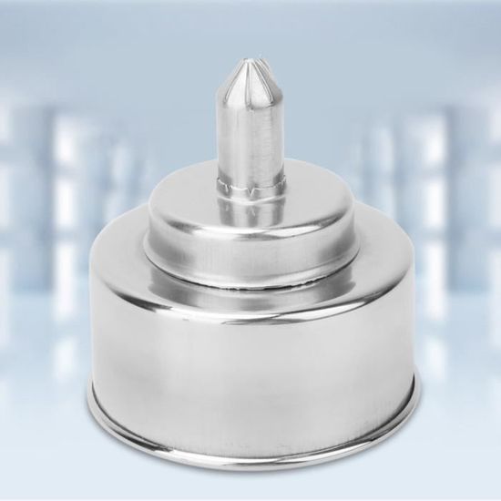 Brûleur à Alcool De Laboratoire Anti-explosion 200 Ml - Sans Mèche, Acier Inoxydable, Capuchon De Sécurité - 10
