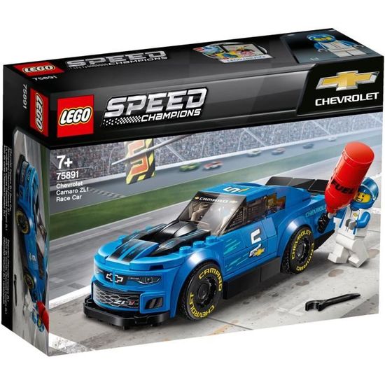 LEGO® Speed Champions 75891 - La Voiture de Course Chevrolet Camaro Zl1 Race Car - Jeu de construction