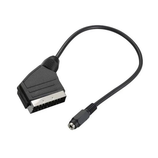 Câble TV Jack 3.5mm Valueline Adaptateur Péritel Vers Jack 3.5 Mm