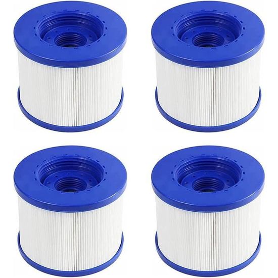 Frizzlife Lot De 4 Cartouches Filtrantes Pour Système SK99/SP99 - Filtration 0,5 Micron - Rechange Pour Filtre Sous Évier