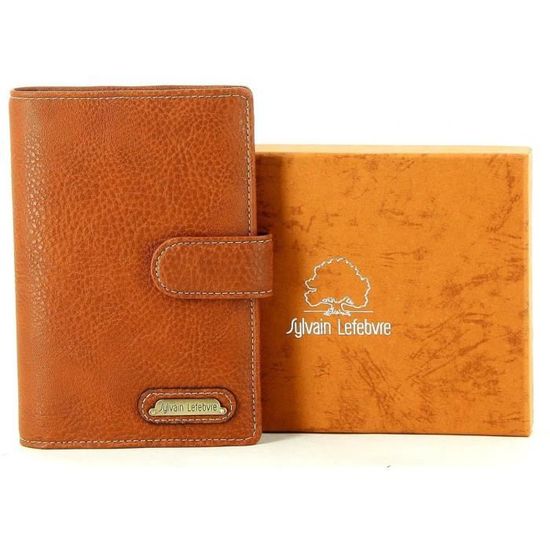 Portefeuille Sylvain Lefebvre FAUVE 307318 Beige Cdiscount