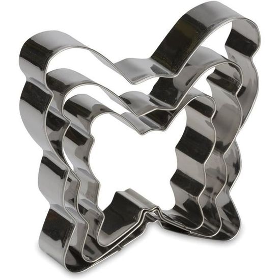 Emporte-pièce Moto Formina - Acier Inoxydable 8 Cm - Pour Pâtisserie, Cookies - Lavable Lave-vaisselle