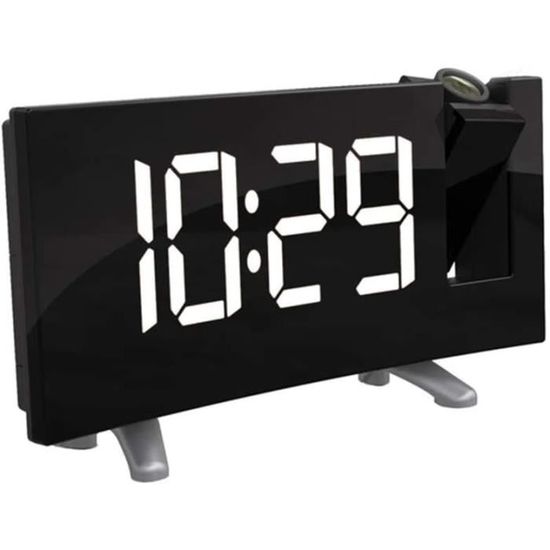 Montre Numérique Tactile Pour Voiture - Écran Digital, Diamètre 4,6 Cm, Alliage, Facile à Installer, Pour SUV, Berline, Camping-car