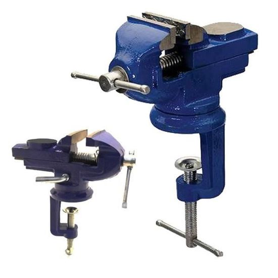 Morsetto Girevole A 4 Denti - Apertura 80mm, Con Rivestimento In Sughero Per Presa Sicura - Foto 12