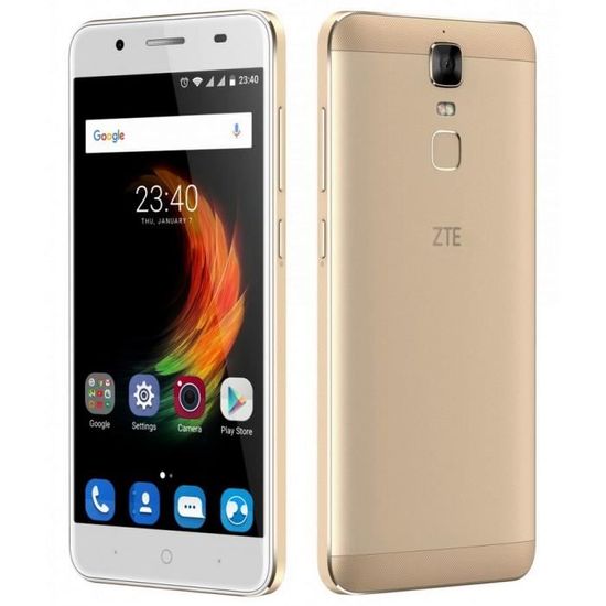 ZTE Blade A610 Plus, 14 cm (5.5"), 32 Go, 13 MP, Android, 6.0 Marshmallow, Or