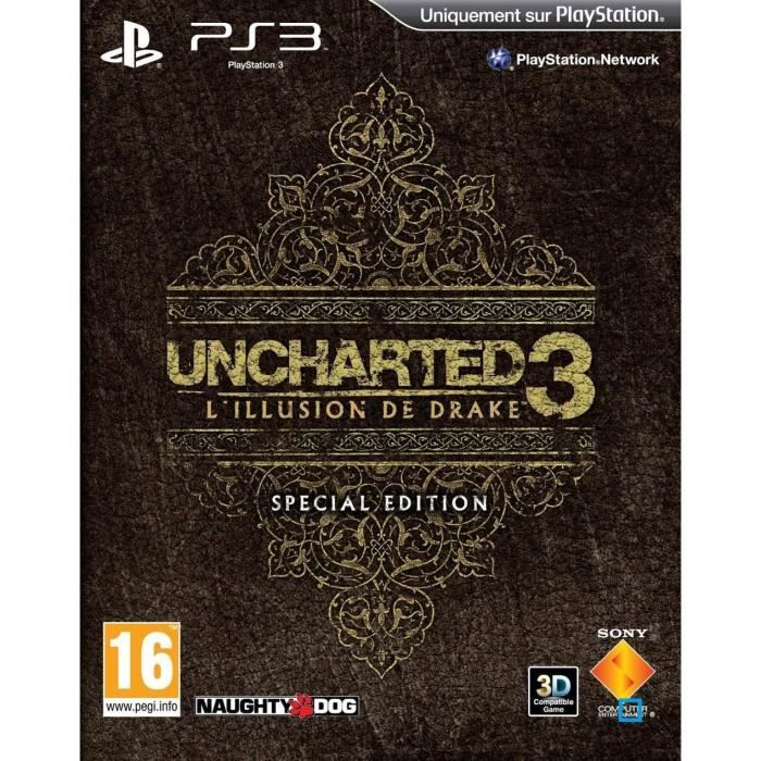 Uncharted 3 Drake'S Deception Edition Spéciale/PS3