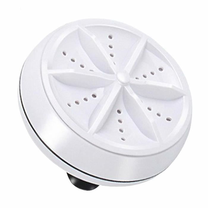 Couleur blanche Mini Machine à Laver Portable, Élimine La Salteté, Câble USB Pour Voyage, Domicile, Voyage d'