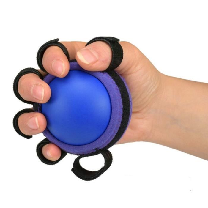 Six doigts main Grip balles bras musculation en caoutchouc balle course hémiplégie réadaptation récupératio - ZOAMFWZDA05577