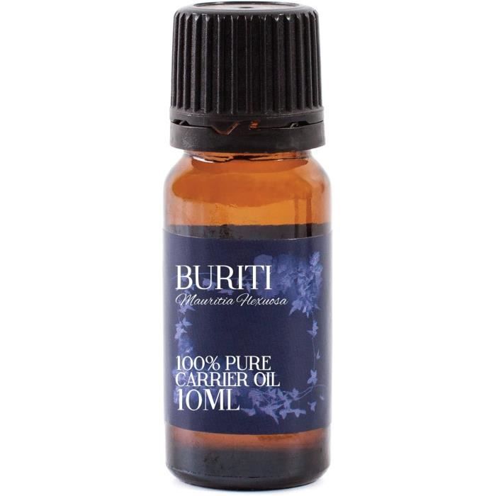 Huiles essentielles pour aromathérapie Mystic Moments Huile de Support Buriti 100% Pure 10 ML 352270