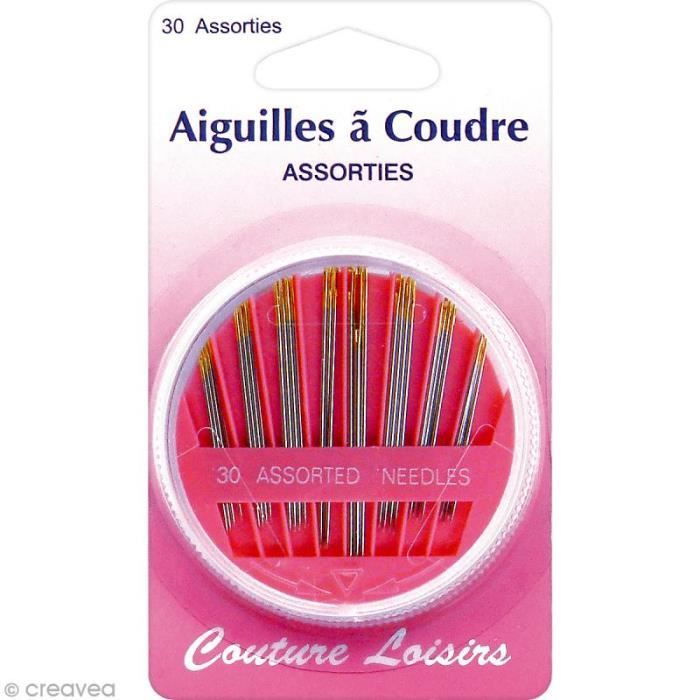 Aiguille à coudre ménage - Assortiment x 30 pcs