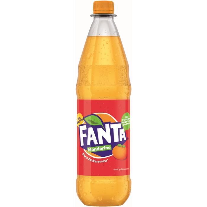 Fanta Mandarine sans sucre 6 x 1l