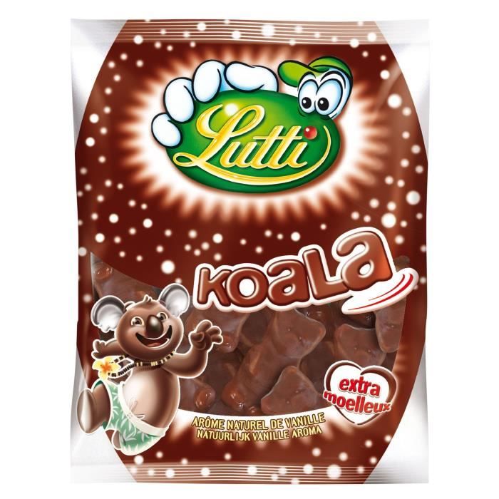 LUTTI Bonbons Koala XL Chocolat au lait - 2,5 kg