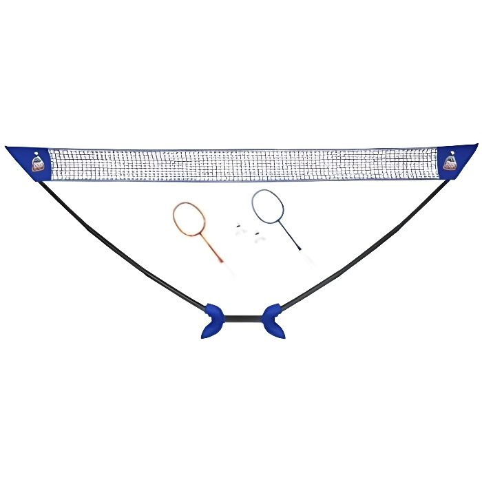Ensemble de Badminton avec Base testable Mixte - Enfant - Bleu BLEU