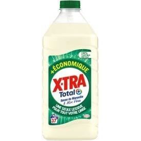 X•TRA TOTAL Lessive Savon de Marseille EcoPack - 1,85 L